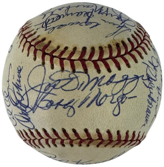 Old Timers Autographed Official National League Baseball