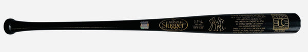 Derek Sanderson Jeter Unsigned Louisville Slugger Laser Engraved Stat Bat 1690/10,000