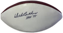 Dick Butkus Autographed Official Wilson White Panel NFL Football