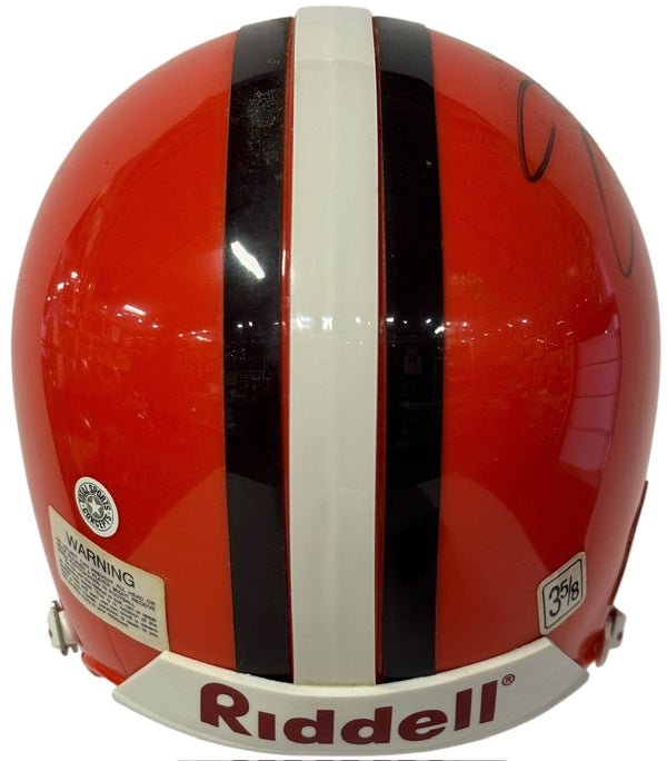 Tim Couch Autographed Browns Mini Helmet
