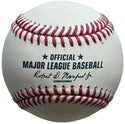 Fred McGriff Autographed Official Hall Of Fame Logo Baseball (JSA)