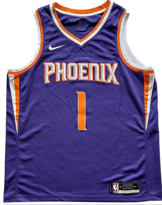 Devin Booker Autographed Phoenix Swingman Nike Jersey (Beckett)