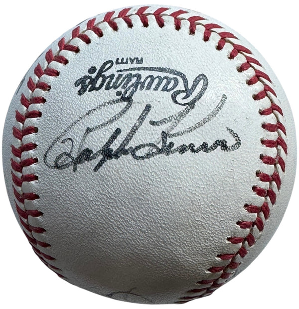 Hall Of Famers & Stars Autographed Official Babe Ruth League Baseball