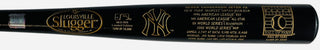 Derek Sanderson Jeter Unsigned Louisville Slugger Laser Engraved Stat Bat 1690/10,000