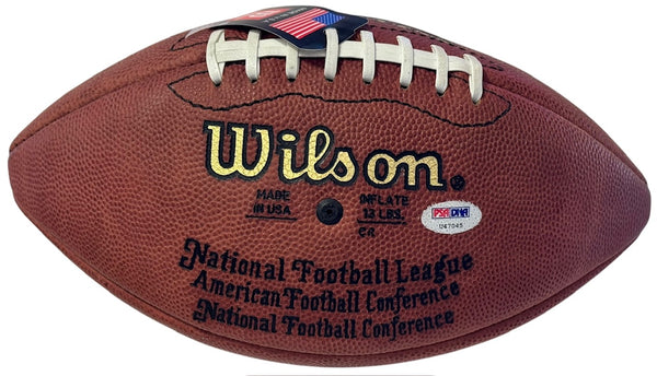 Drew Brees Autographed Authentic Wilson Football (PSA)