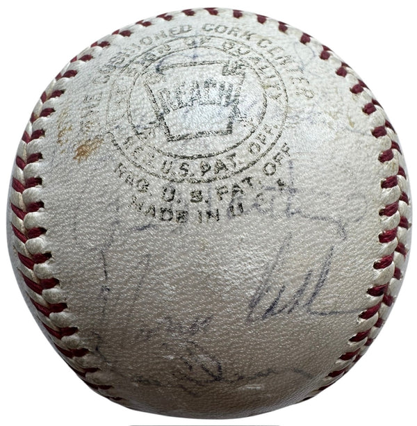 1966 Detroit Tigers Autographed Official American League Baseball (JSA)