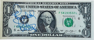 Richard Petty Autographed Dollar Bill (JSA)