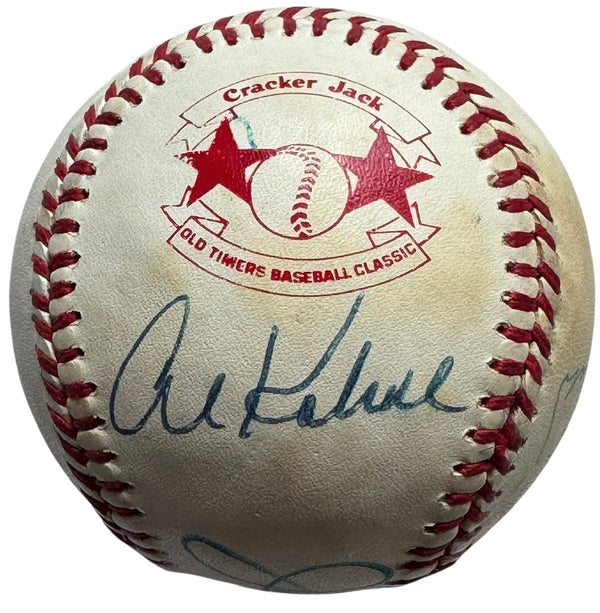 HOF'S & Stars Cracker Jack Old Timers Autographed Baseball