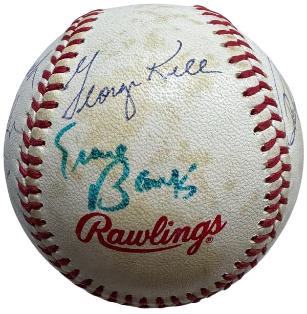 HOF's Cracker Jack Old Timers Baseball Classic Autographed Baseball