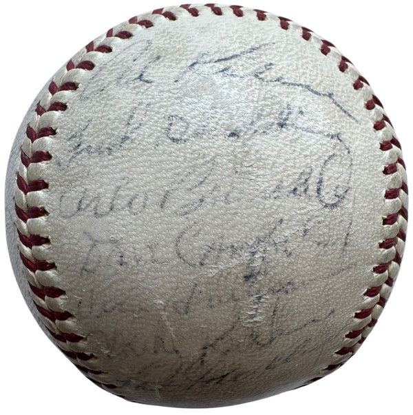 1966 Detroit Tigers Autographed Official American League Baseball (JSA)