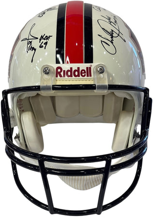 Pro Football Hall of Fame Signed Authentic Hall of Fame Helmet