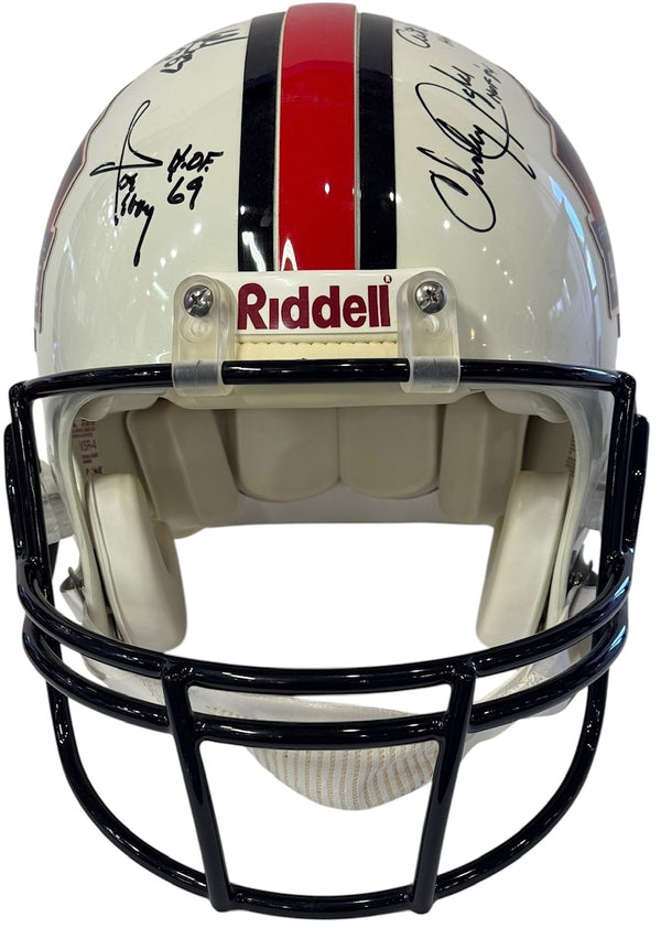 Pro Football Hall of Fame Signed Authentic Hall of Fame Helmet