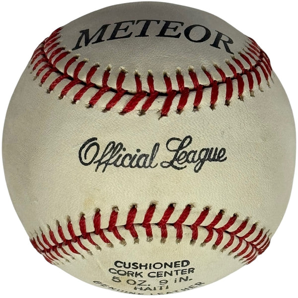 Dennis Martinez Autographed Official League Baseball