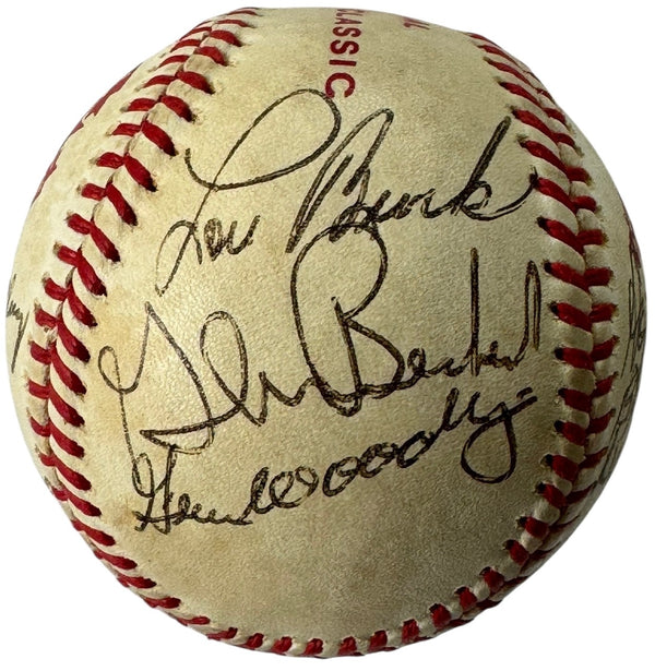 Hall Of Famers and Stars Old Timers Classic Autographed Official Baseball (JSA)