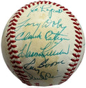 A.L. Cracker Jack Old Timers Autographed Baseball (Beckett)