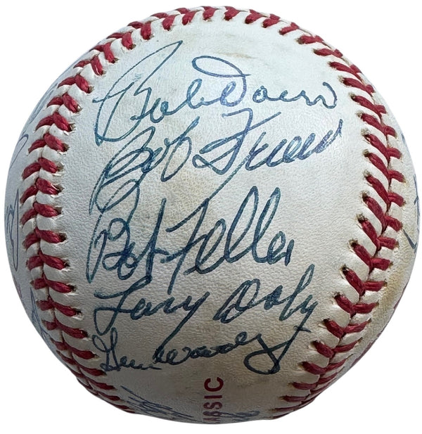 Hall Of Famers and Stars Old Timers Classic Autographed Official Baseball (Heritage)