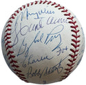Willie Mays 70th Birthday Attendees Autographed Baseball (Beckett)
