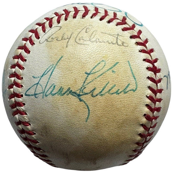 HOF'S & Stars Cracker Jack Old Timers Autographed Baseball
