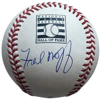 Fred McGriff Autographed Official Hall Of Fame Logo Baseball (JSA)