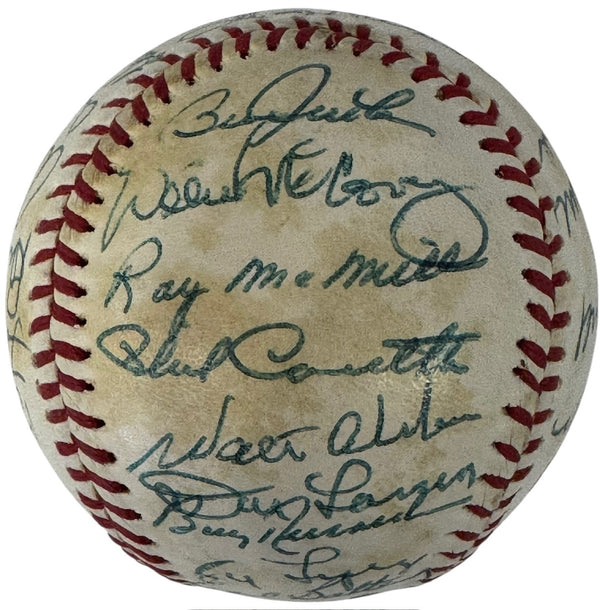 HOF's Cracker Jack Old Timers Baseball Classic Autographed Baseball