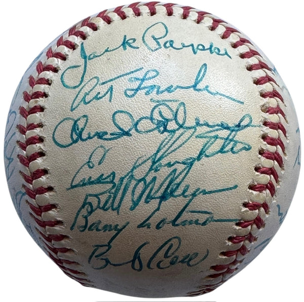 HOF & Old Timers Autographed Official American League Baseball