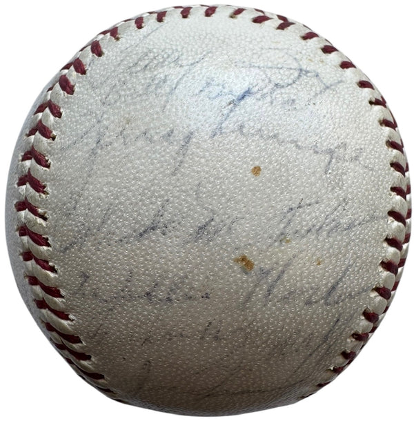 1966 Detroit Tigers Autographed Official American League Baseball (JSA)