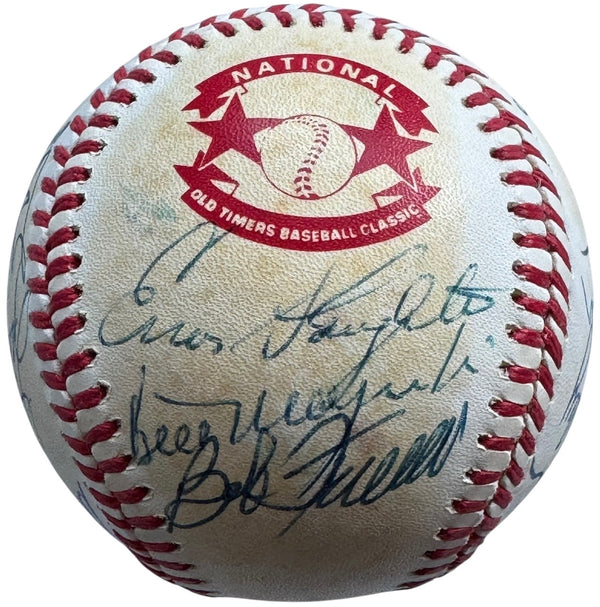 N.L. Cracker Jack Old Timers Autographed Baseball (Beckett)