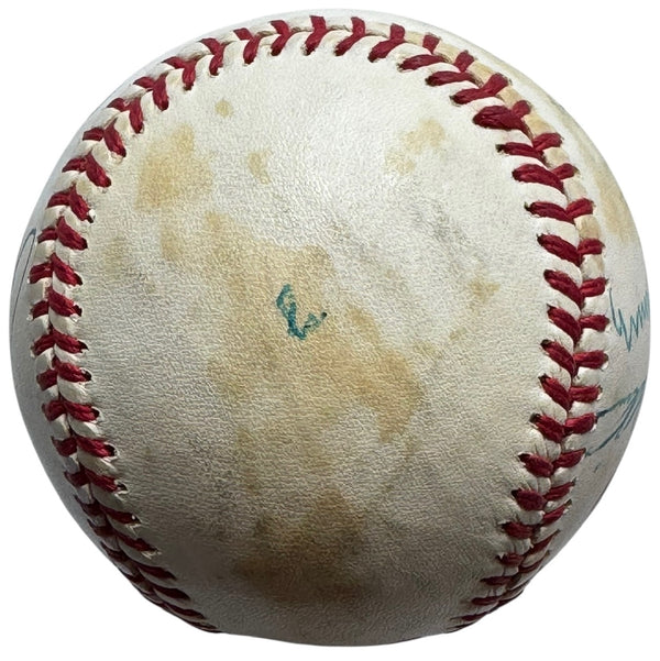 HOF'S & Stars Cracker Jack Old Timers Autographed Baseball