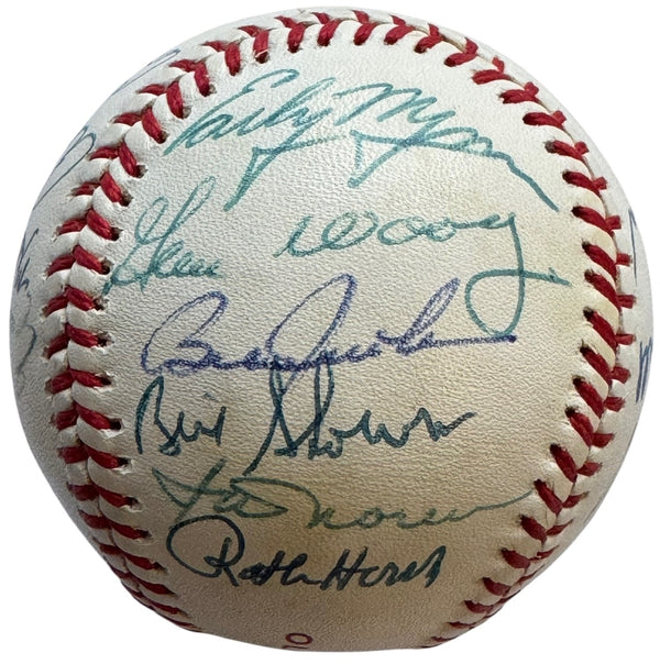 HOF'S & Stars Autographed National Old Timers Classic Baseball