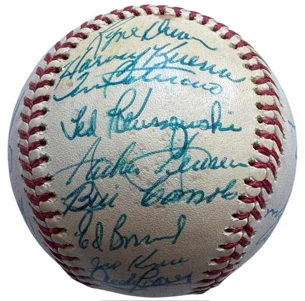 HOF & Old Timers Autographed Official American League Baseball