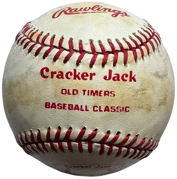 HOF'S & Stars Cracker Jack Old Timers Autographed Baseball