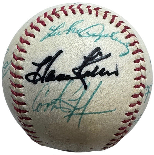 Hall Of Famers & Stars Autographed Baseball