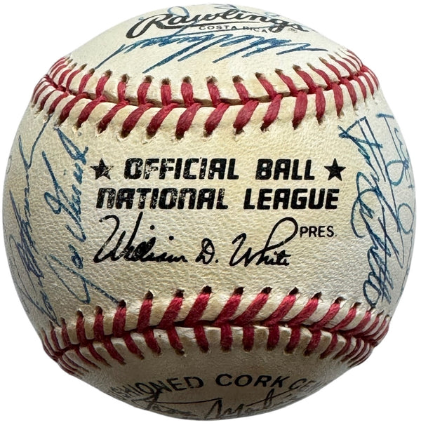 1992 Chicago Cubs Autographed Official National League Baseball