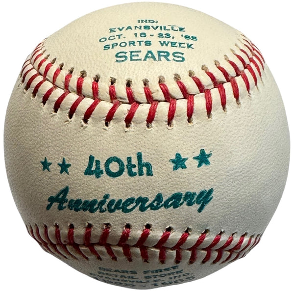 Ted Williams Autographed Sears 40th Anniversary Baseball (JSA)
