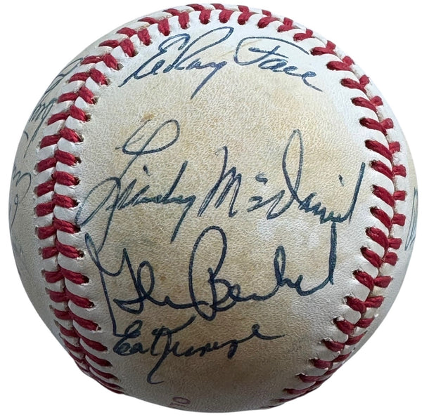 N.L. Cracker Jack Old Timers Autographed Baseball (Beckett)