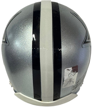 Tony Romo Autographed Cowboys Mini Helmet (Romo Hologram)