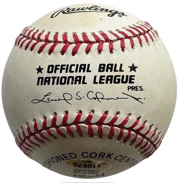 Warren Spahn Autographed Official National League Baseball