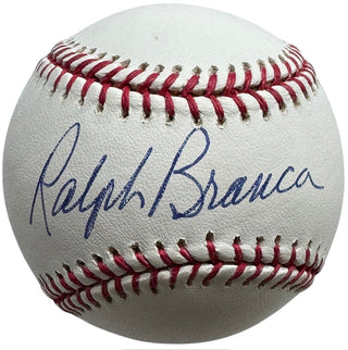 Ralph Branca Autographed Official Major League Baseball (JSA)