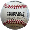 Tom Lasorda Autographed Official National League Baseball (JSA)