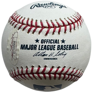 Ralph Branca Autographed Official Major League Baseball (JSA)
