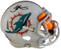 Tyreek Hill Autographed Dolphins Speed Mini Helmet W/ Visor (Beckett)
