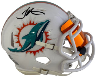 Tyreek Hill Autographed Dolphins Speed Mini Helmet W/ Visor (Beckett)