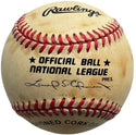 Eddie Mathews Autographed Official National League Baseball