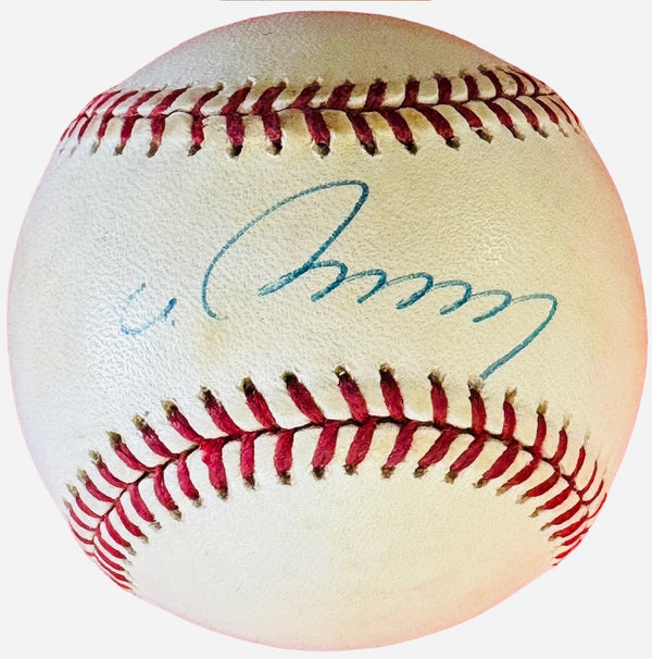 Hideo Nomo Autographed Official National League Baseball (JSA)