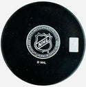 Adam Oates HOF 12 Autographed Boston Bruins Puck (JSA)