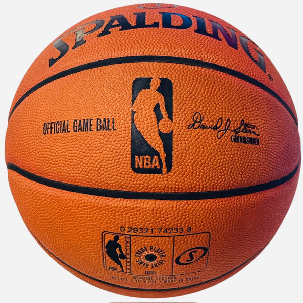 LeBron James Autographed Spalding Official Leather Game Basketball (UDA)