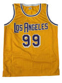 Chevy Chase Autographed Lakers Custom Basketball Jersey (JSA)