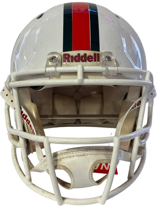 Miami Hurricanes Authentic Riddell Full Size Speed Unsigned Helmet