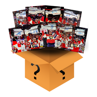 Florida Panthers Autographed Stanley Cup 8x10 Photo Mystery Grab (Beckett Authenticated)