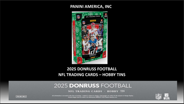 2025 Panini Donruss Football Hobby Tin